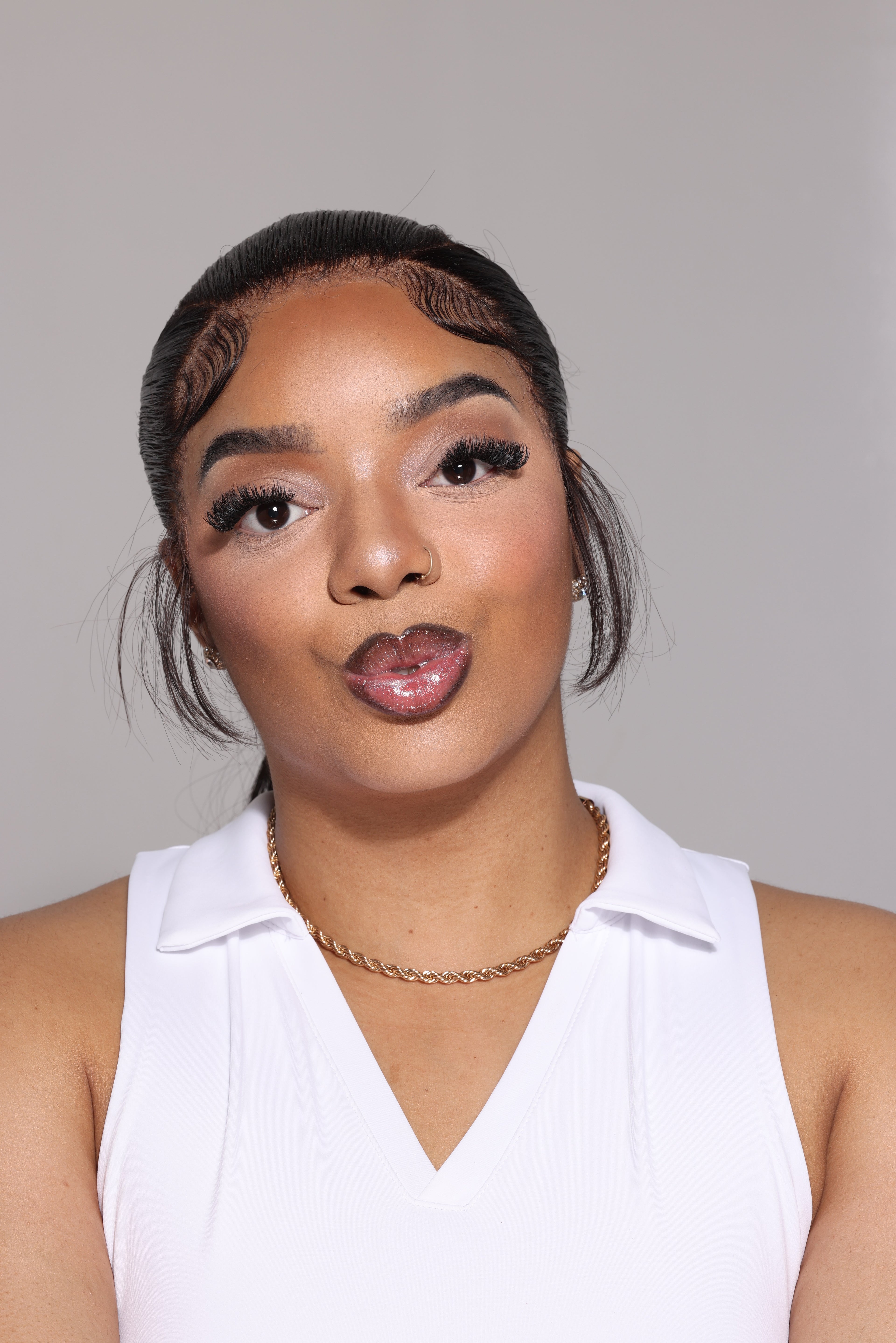 "ORA" Clear Shimmer Lip Gloss