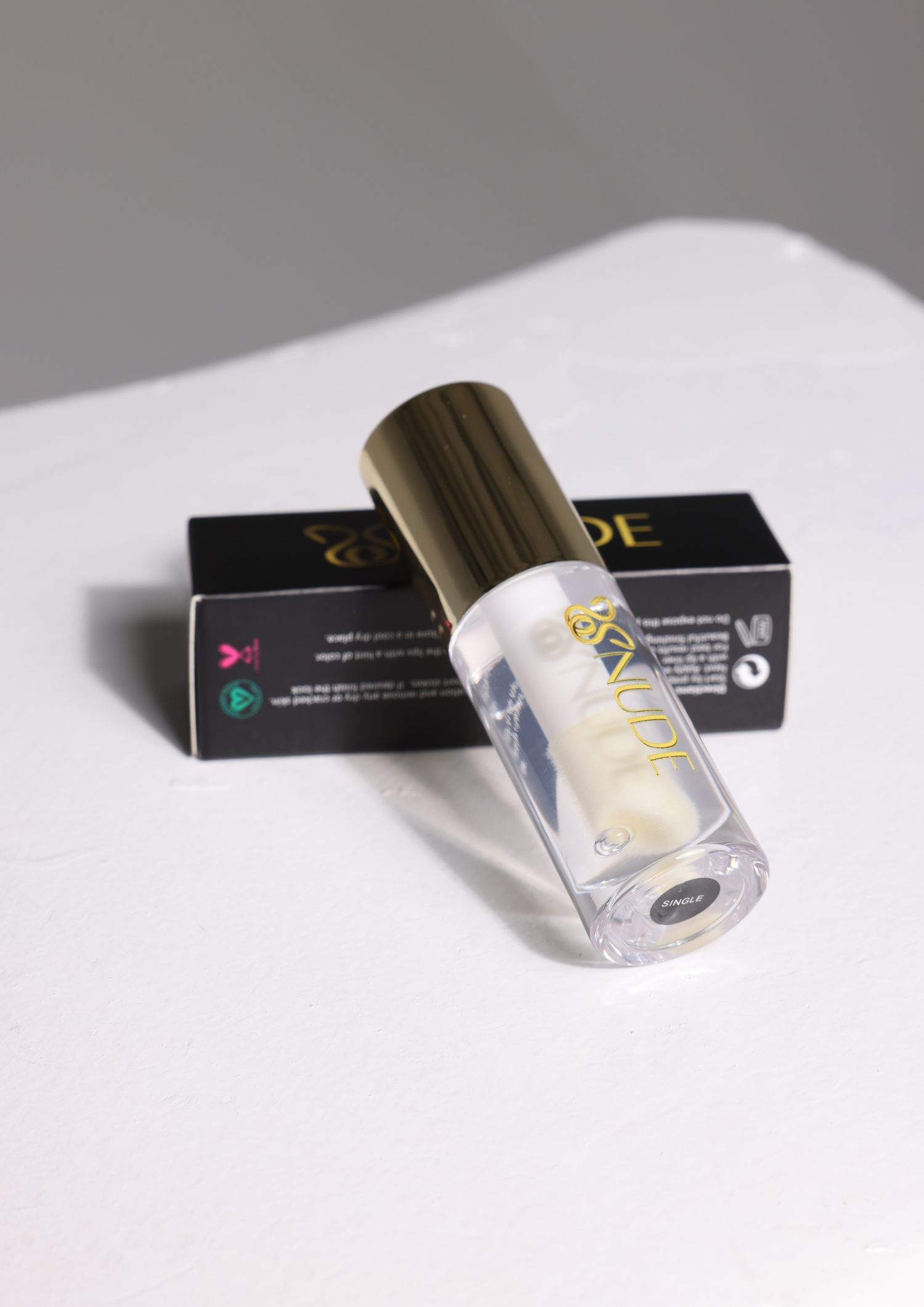"SINGLE" Clear Lip Gloss